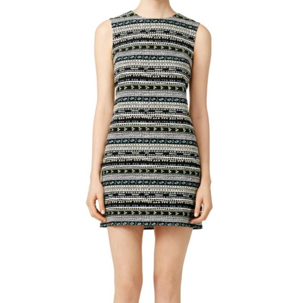 Cynthia Steffe Courtney Sleeveless Shift Dress Surf Teal - Picture 1 of 12